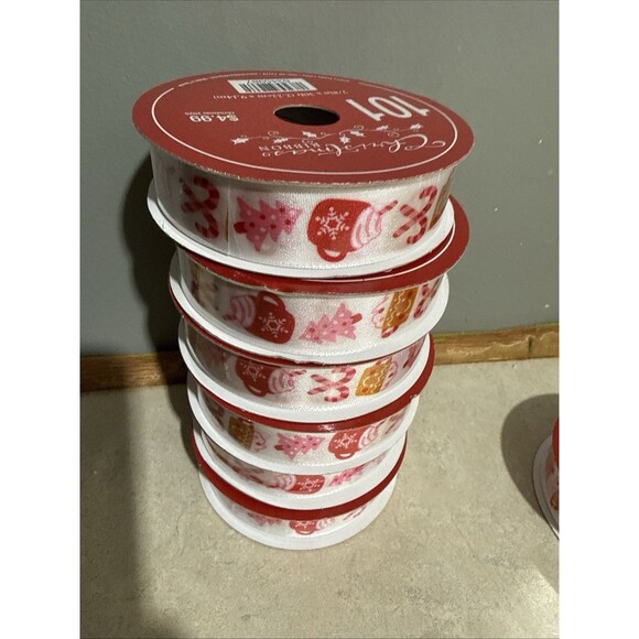 Christmas Ribbon Bundle (9 jumbo rolls) - Picture 9 of 9